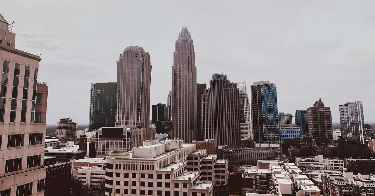 Arial view of the race city.